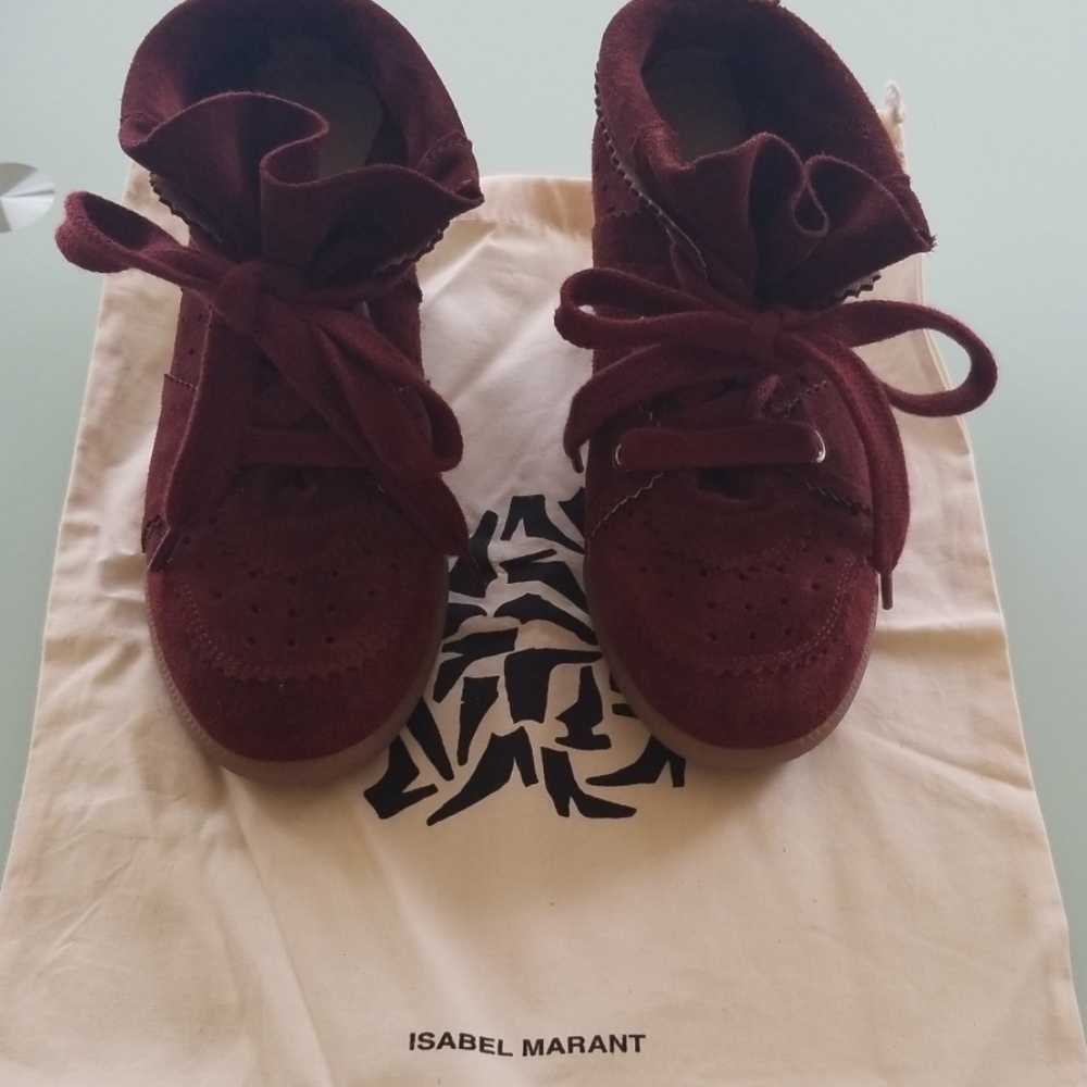 Isabel Marant,  The Bobby wedge sneaker